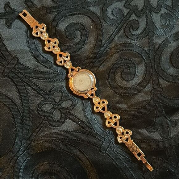 Croton  Rose Gold Plated Crystal Embellished Wristwatch - Picture 7 of 10